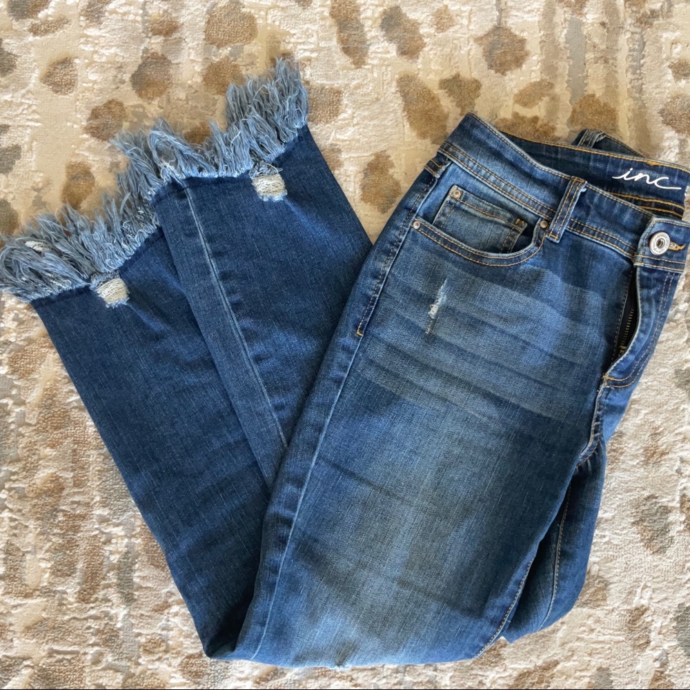Boho fringe  inc jeans